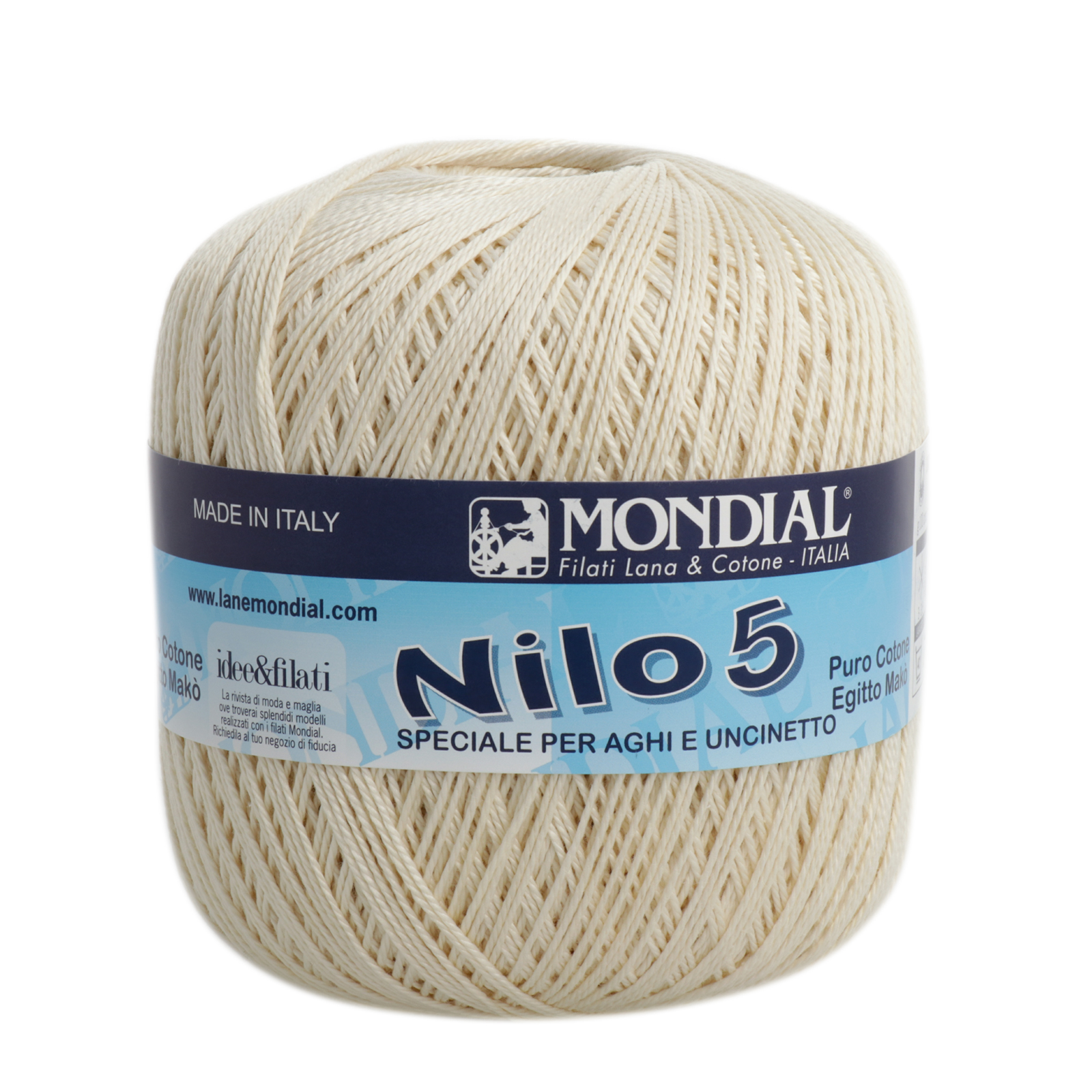 nilo 5 mondial - milk (010) - 100gr (280mt) | 1pc