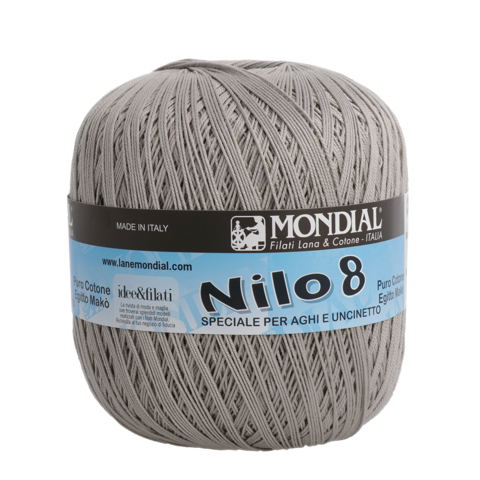 nilo 8 mondial - hellgrau (207) - 100gr (470mt) | 1st