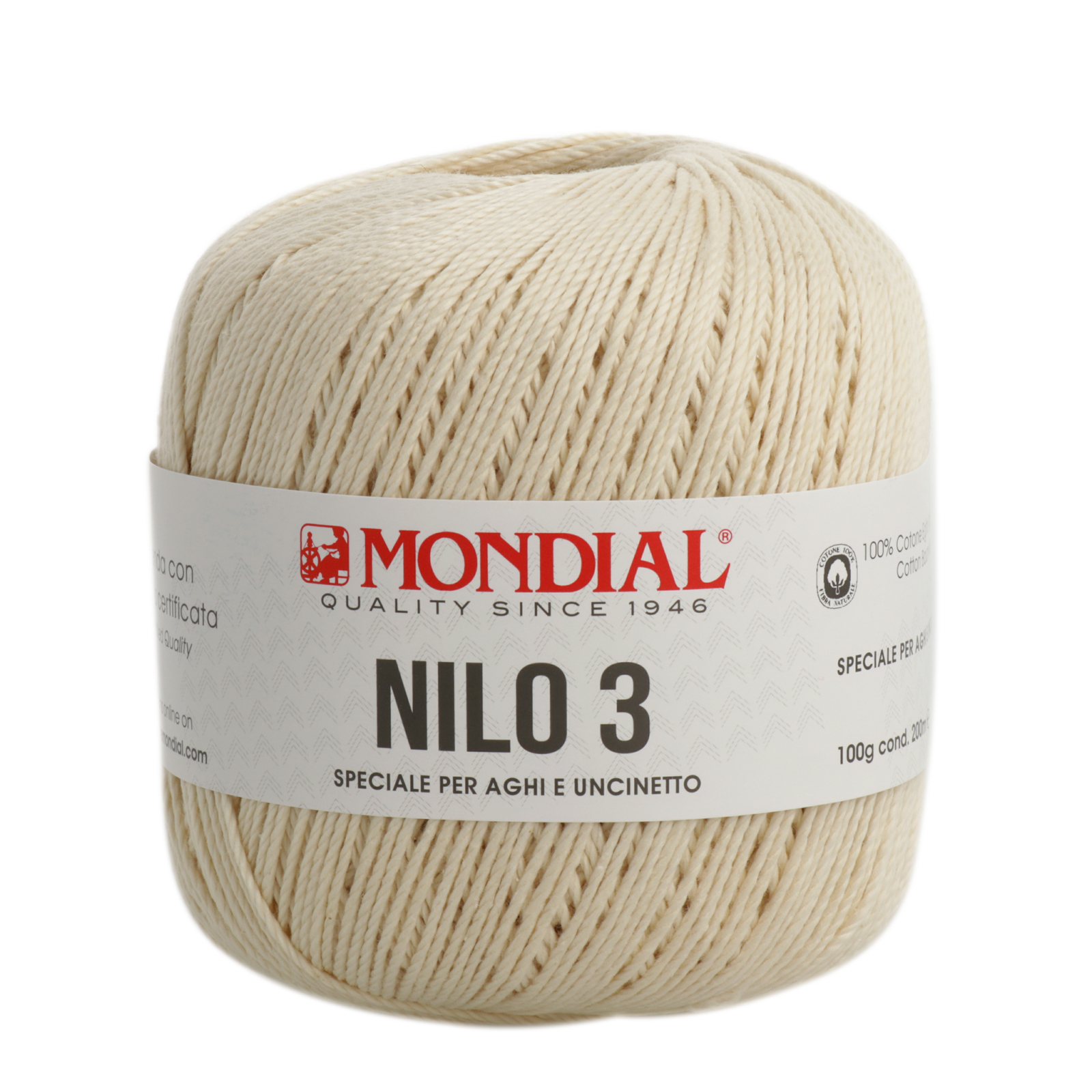 nilo 3 mondial - milk (010) - 100gr (200mt) | 1pc