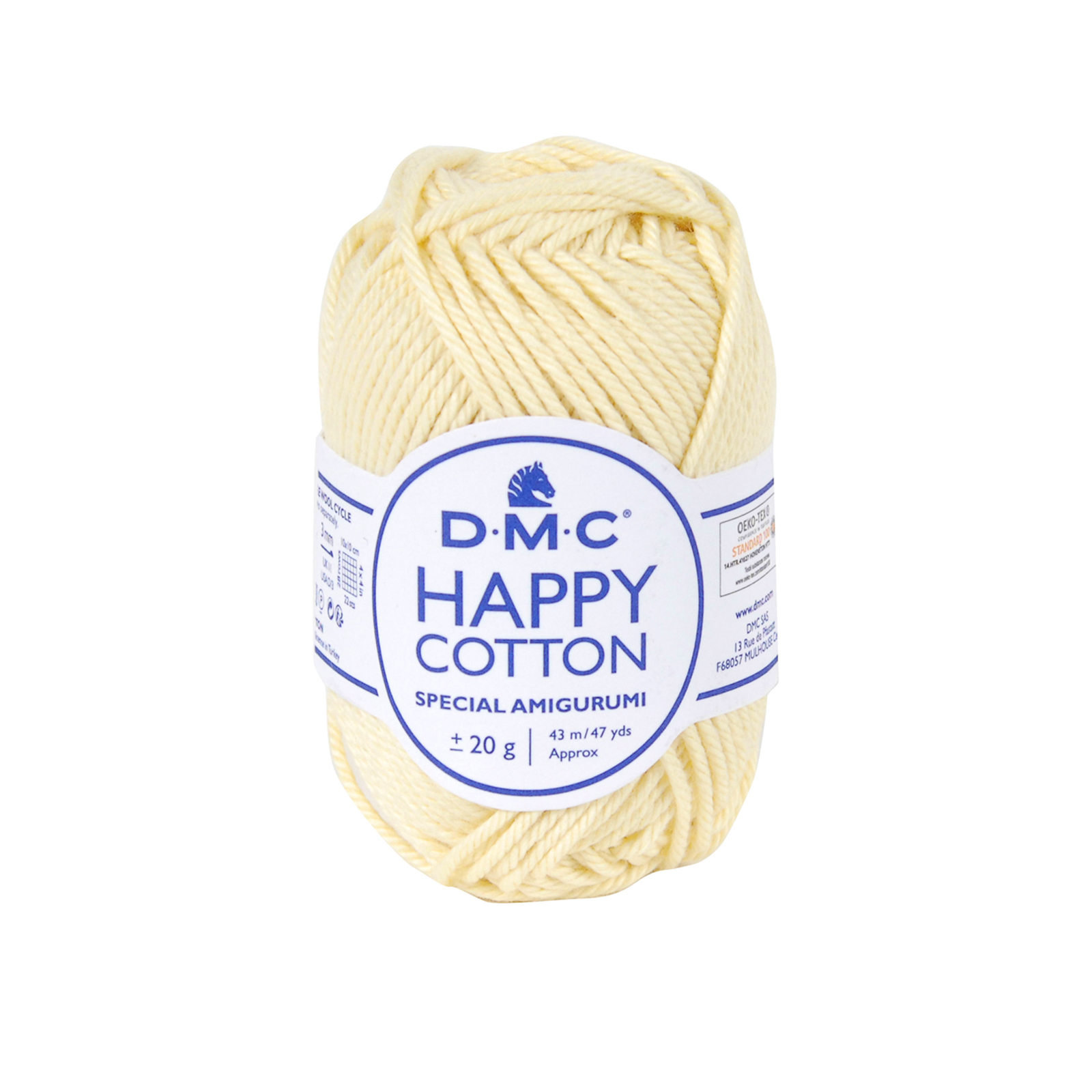 happy cotton amigurumi dmc - cream (770) - 20gr (43mt) | 1pc