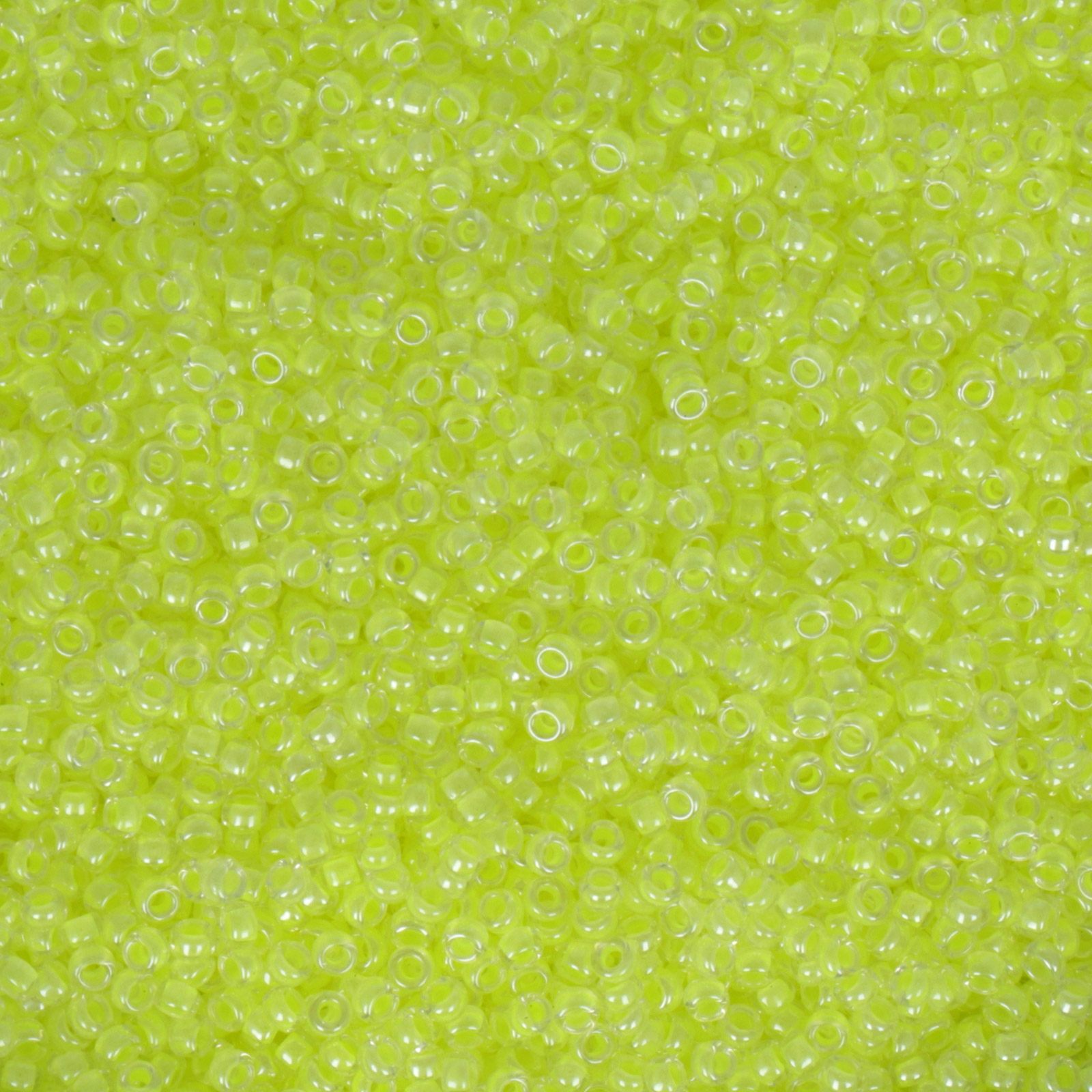 miyuki rocailles 15/0 - luminous lime aid (1119) | 10gr