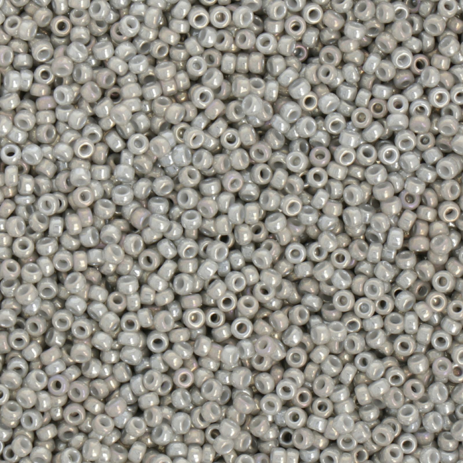 miyuki rocailles 15/0 - opaque grey luster (1866) | 10gr