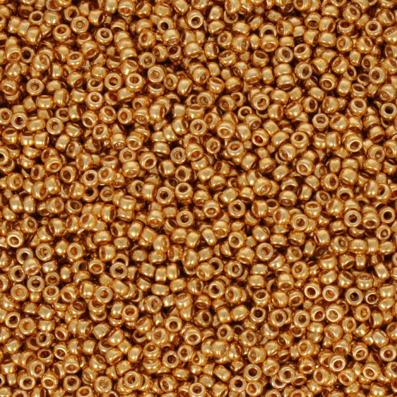 miyuki rocailles 15/0 - galvanized dark gold (1054) | 10gr