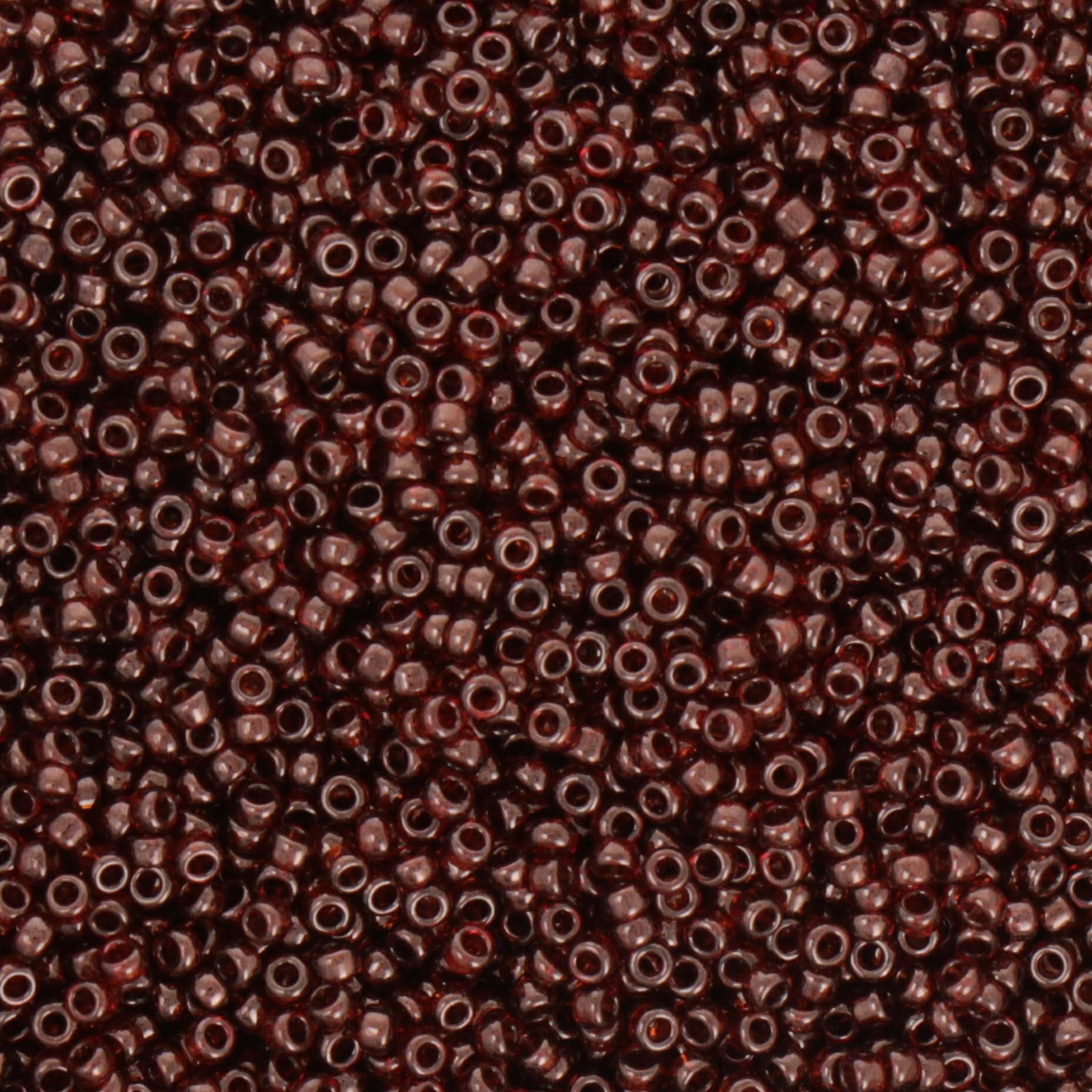 miyuki rocailles 15/0 - garnet gold luster (304) | 10gr