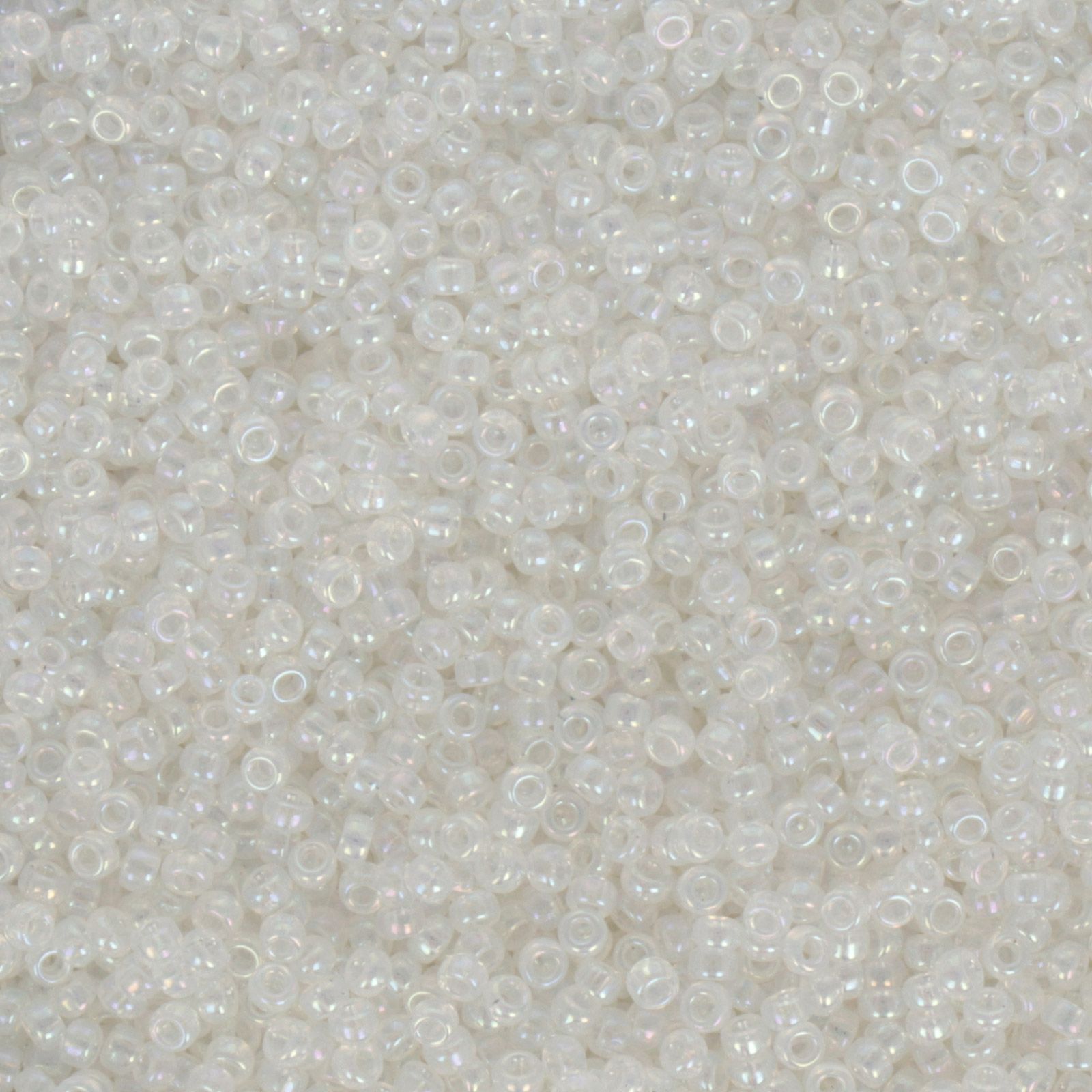 miyuki rocailles 15/0 - opal ab (470) | 10gr