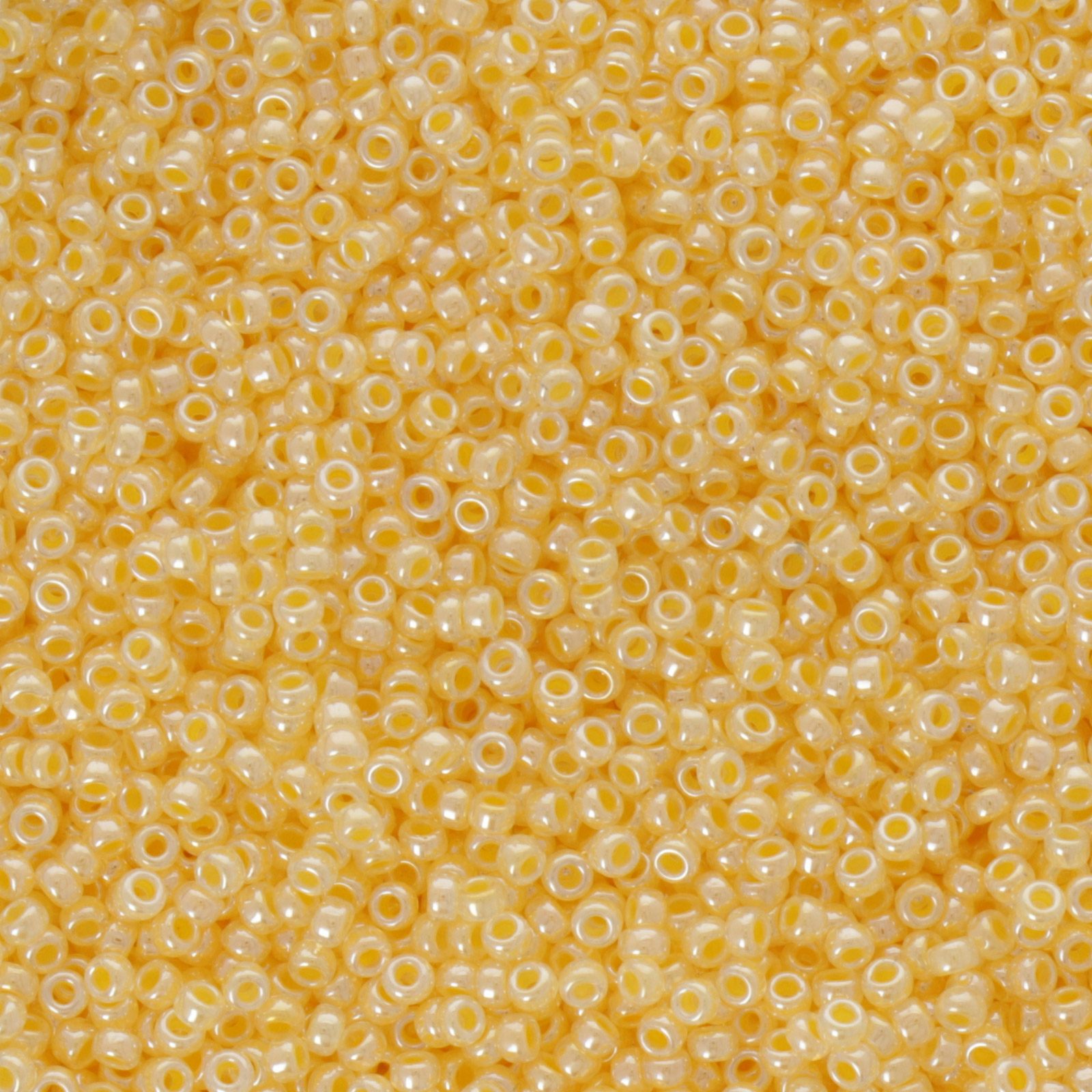 miyuki rocailles 15/0 - light daffodil ceylon (516) | 10gr
