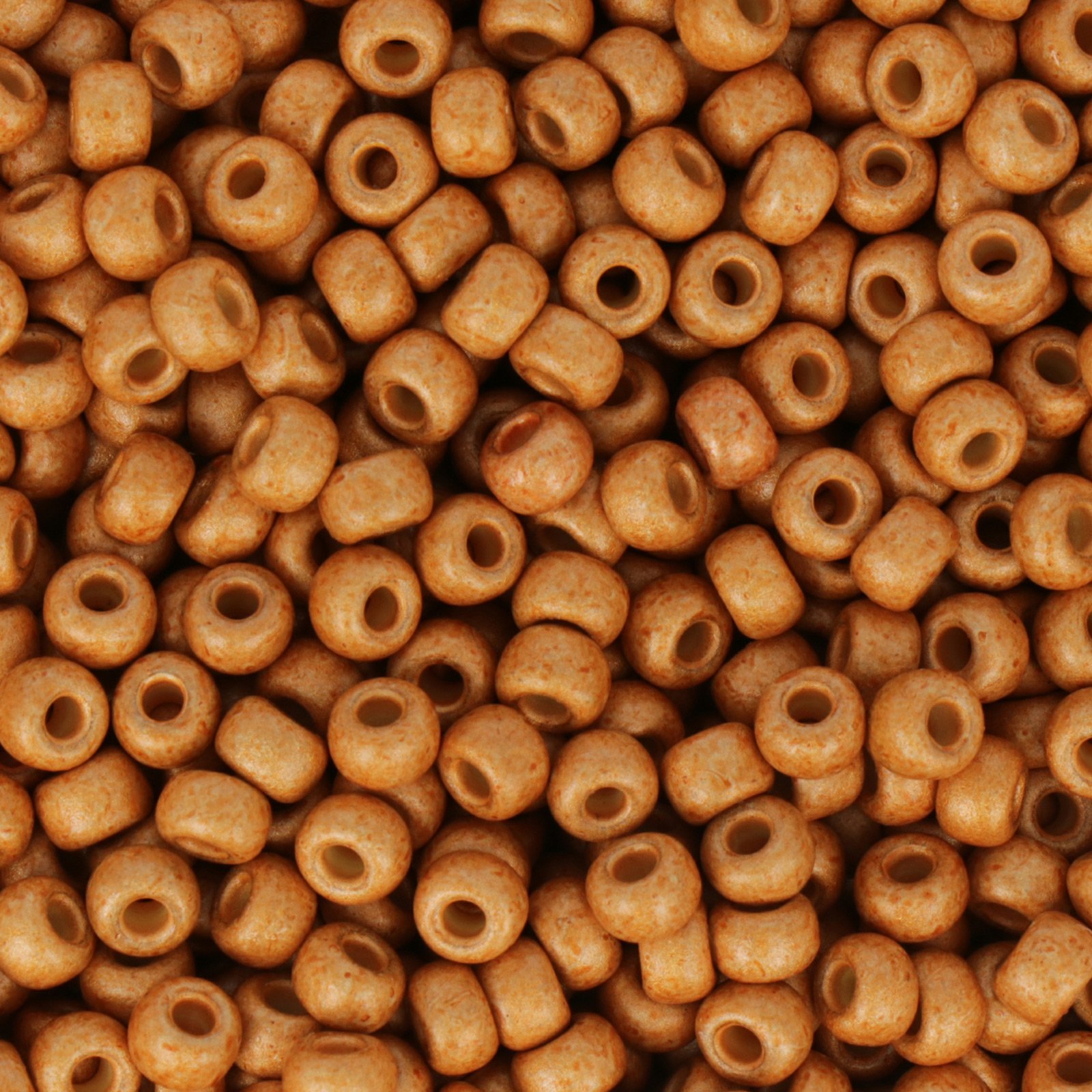 miyuki rocailles 6/0 - matted duracoat galvanized yellow gold (4203f) | 10gr