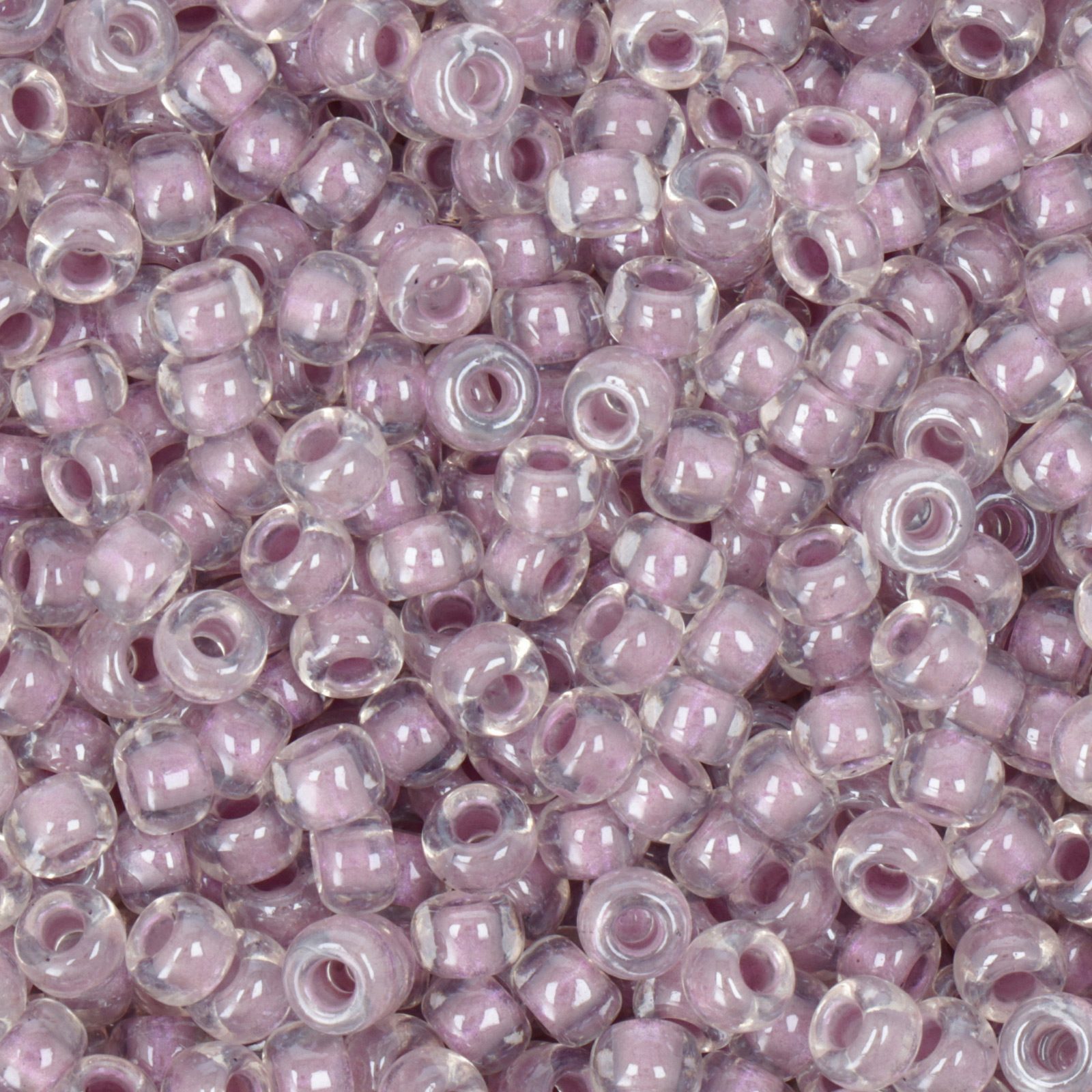 miyuki rocailles 6/0 - inside dyed pearlize purple (4612) | 10gr
