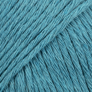 drops cotton light uni dark turquoise (14) - 50gr (105mt) | 1st