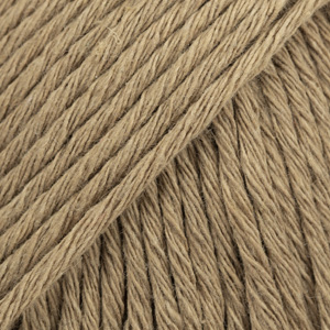 drops cotton light uni brown khaki (22) - 50gr (105mt) | 1st