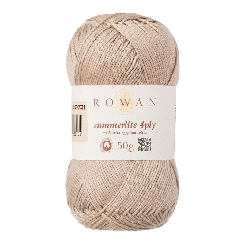 summerlite 4ply rowan - sand dune (438) - 50gr (175mt) | 1pc