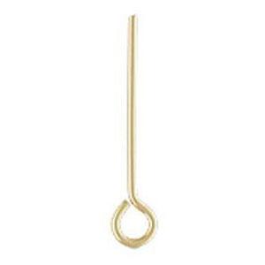gold-filled 14k eyepin 25mm - wire 0,51mm | 10pc