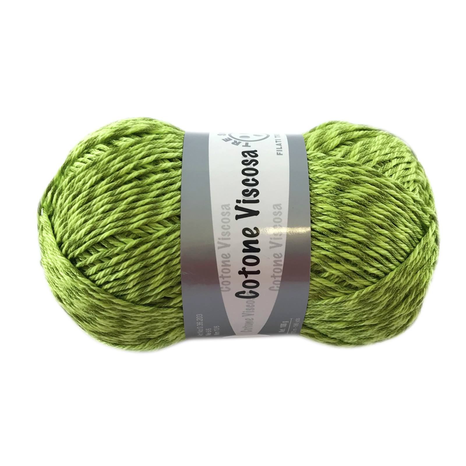 tre sfere cotone viscosa - green (390) - 100gr (170mt) | 1pc