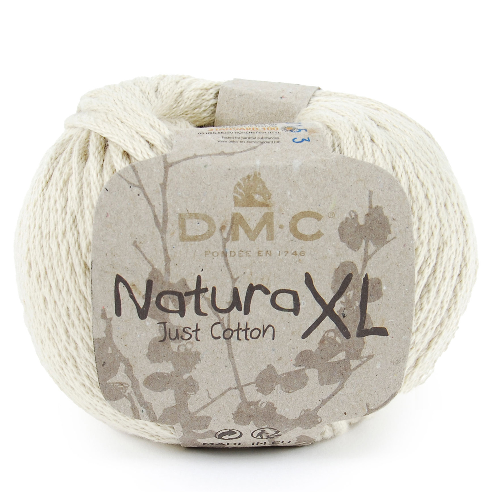 natura xl dmc yarn - créme (31) - 100gr (75mt) | 1pc