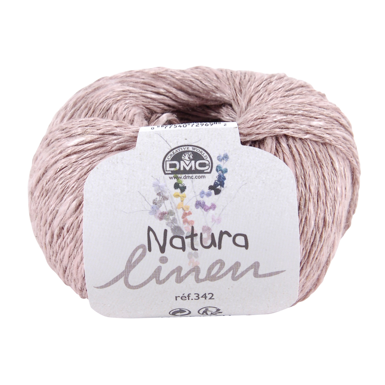 natura linen dmc rose (134) - 50gr (150mt) | 1st