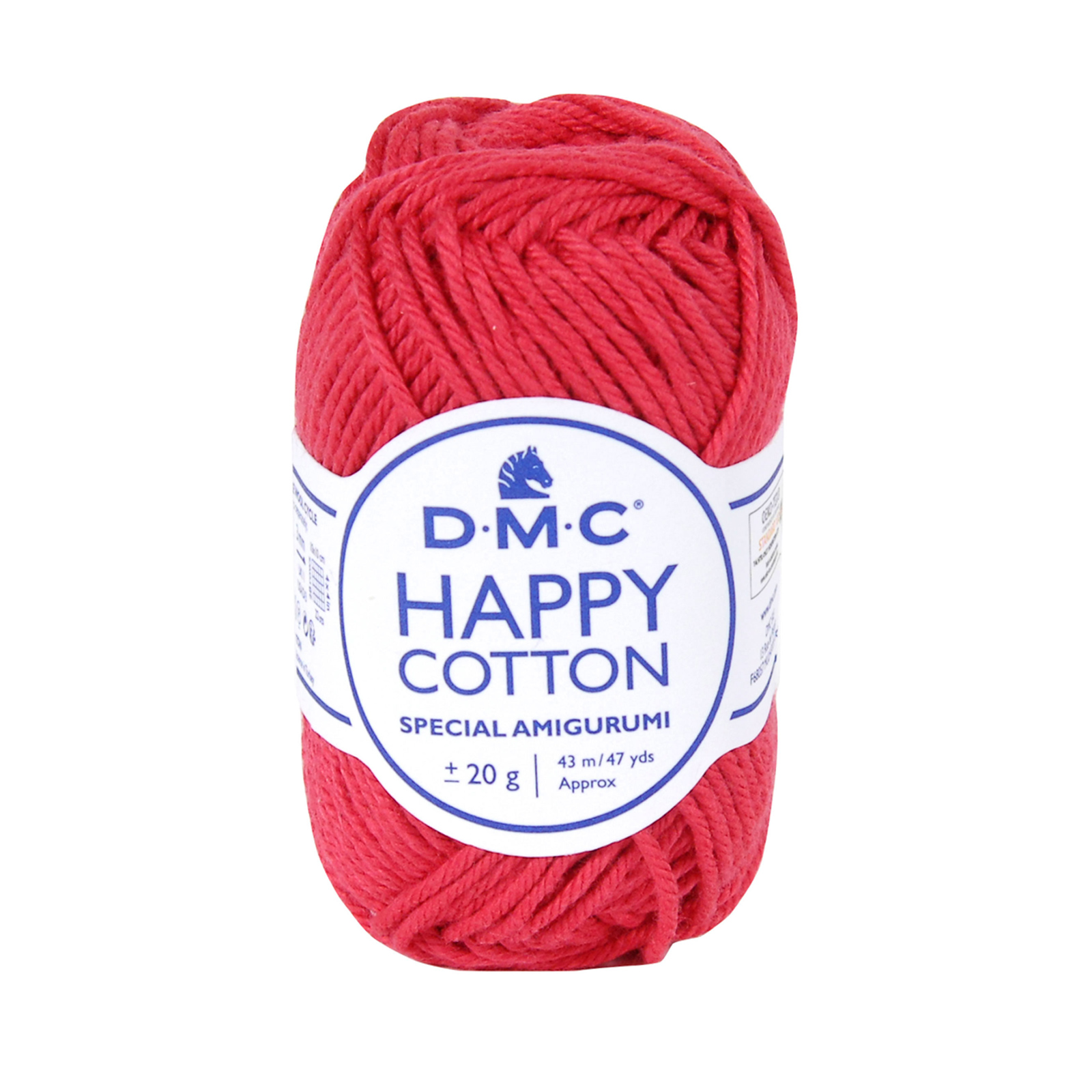 happy cotton amigurumi dmc - himbeere (754) - 20gr (43mt) | 1st