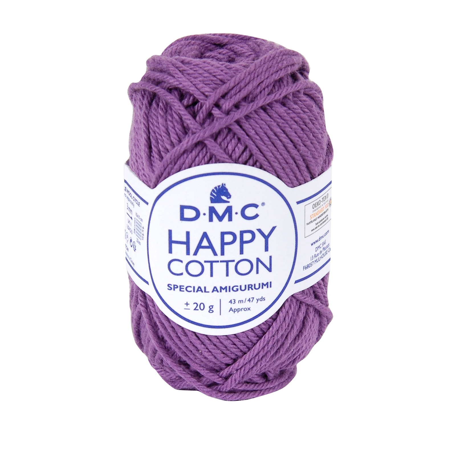 happy cotton amigurumi dmc - purple (756) - 20gr (43mt) | 1pc