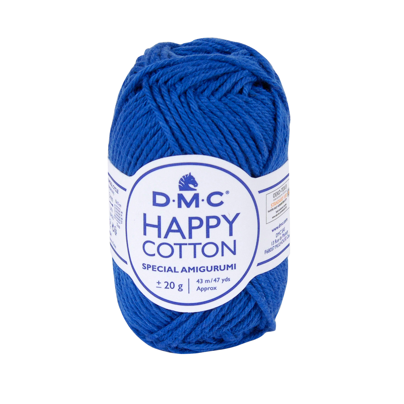 happy cotton amigurumi dmc - cobalt (798) - 20gr (43mt) | 1pc
