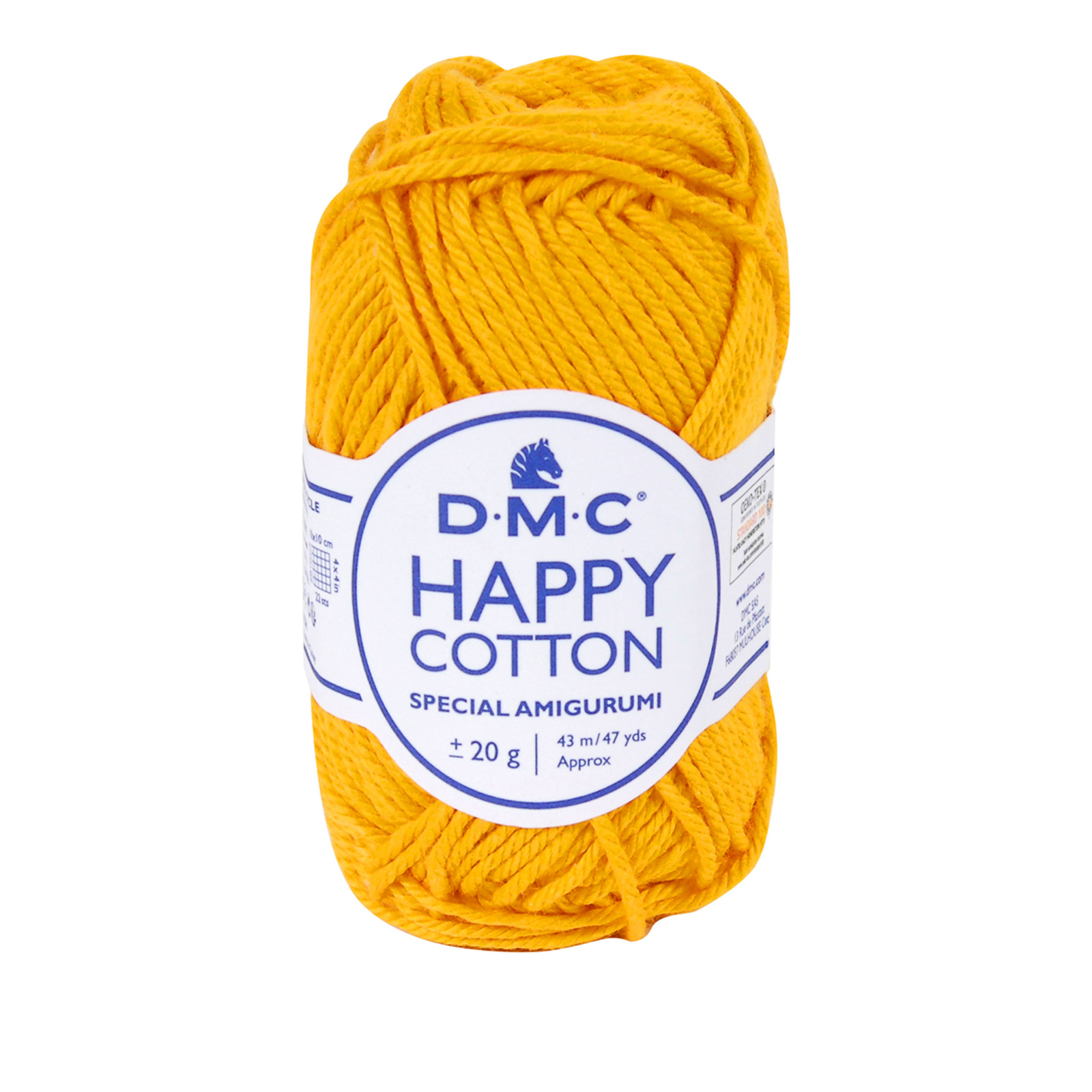happy cotton amigurumi dmc - dark yellow (792) - 20gr (43mt) | 1pc