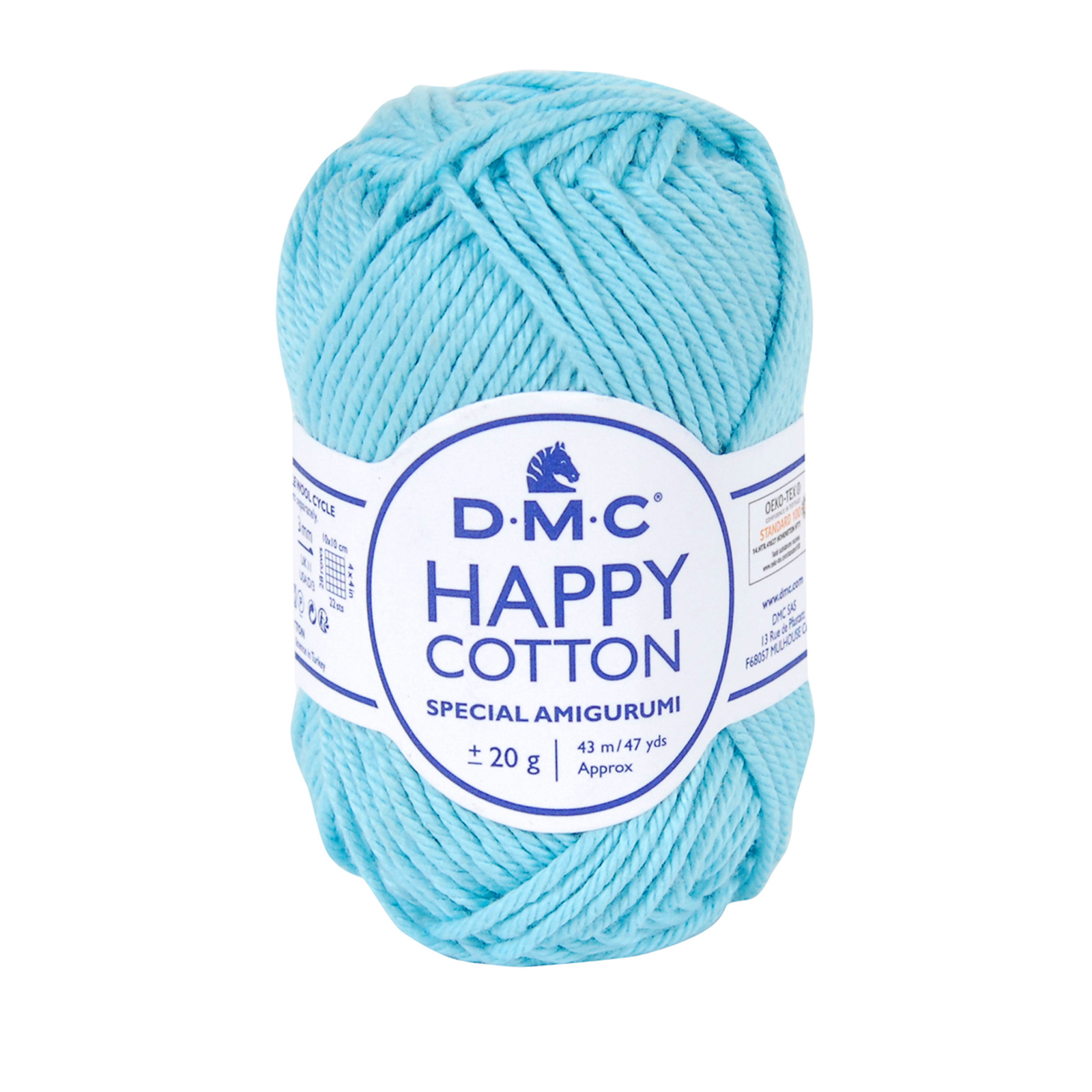 happy cotton amigurumi dmc - sky blue (785) - 20gr (43mt) | 1pc