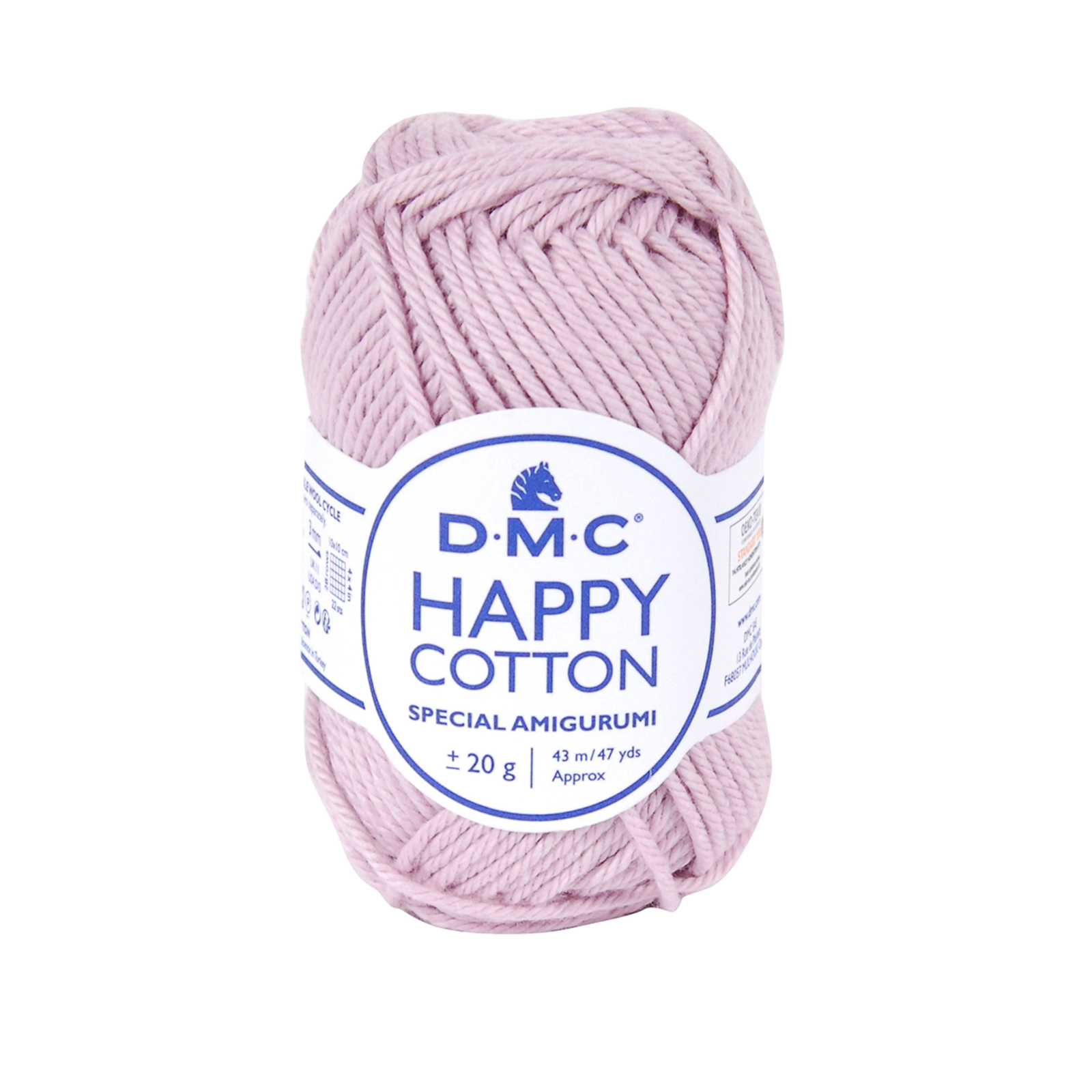happy cotton amigurumi dmc - blauregen (769) - 20gr (43mt) | 1st