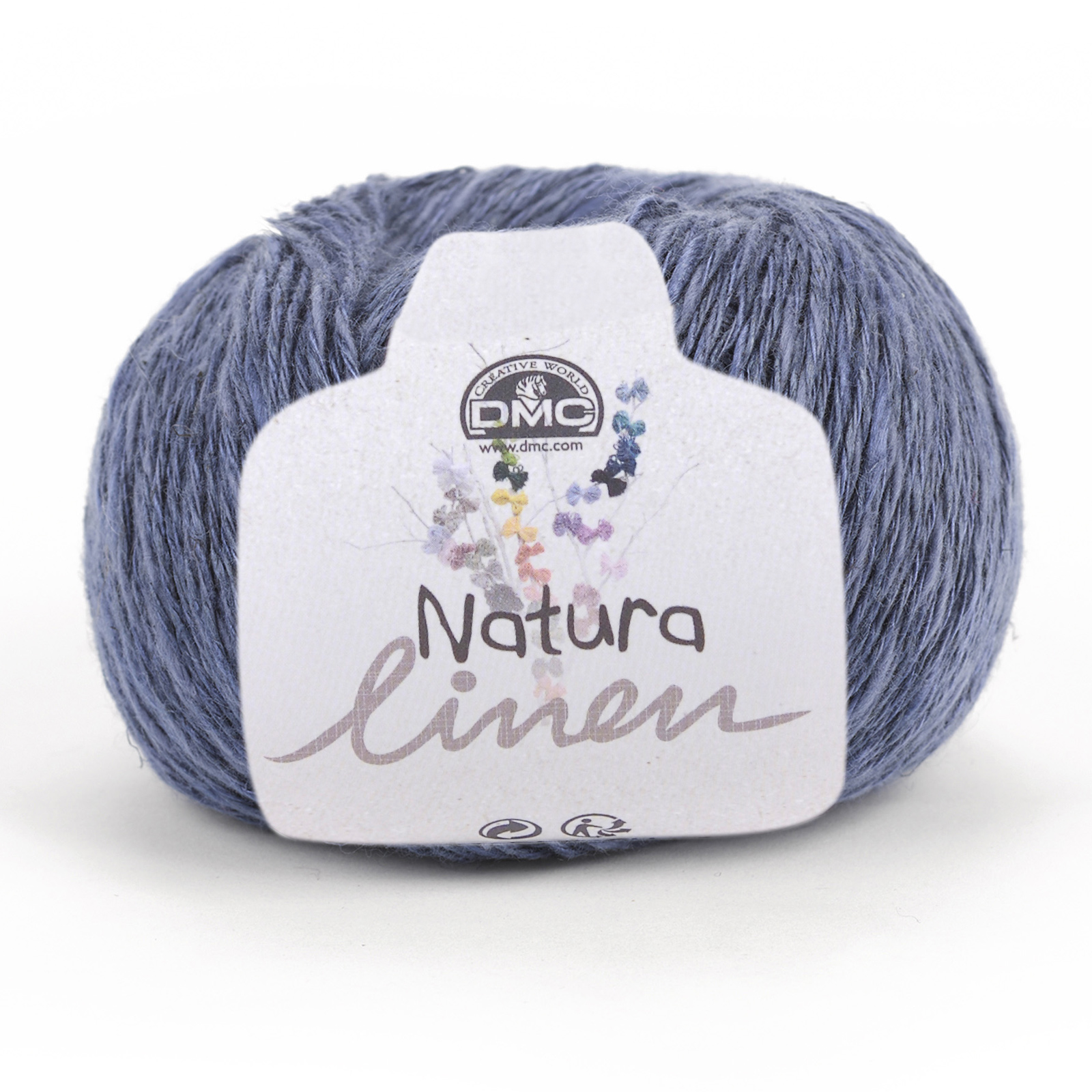 natura linen dmc blue grey (17) - 50gr (150mt) | 1st