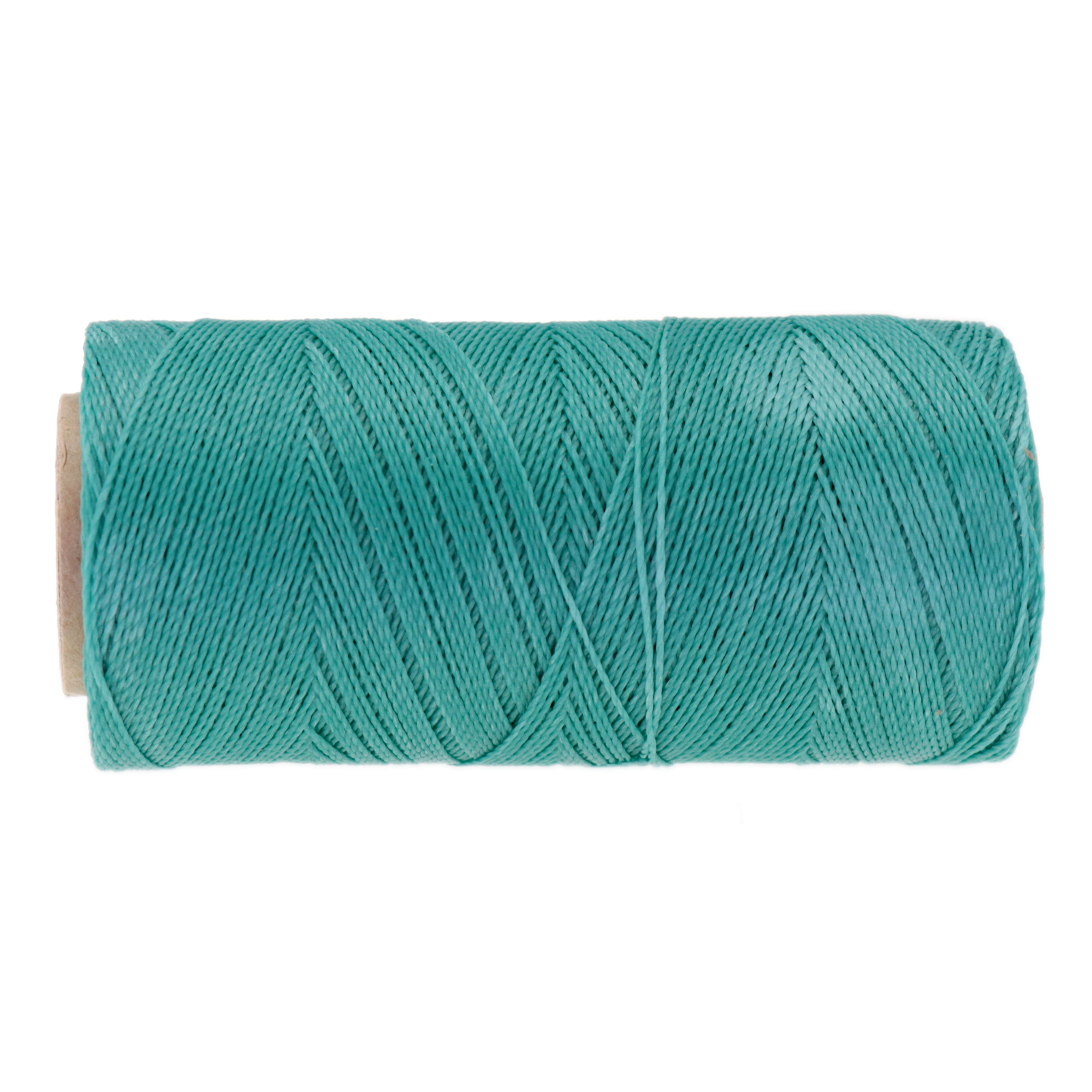 linhasita waxed polyester cord - green turquoise (224) 0,5mm - 100gr spool (aprox. 335mt) | 1pc