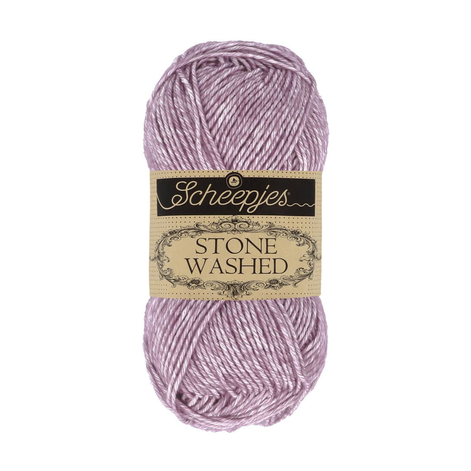 scheepjes stone washed - deep amethyst (811) - 50gr (130mt) | 1pc