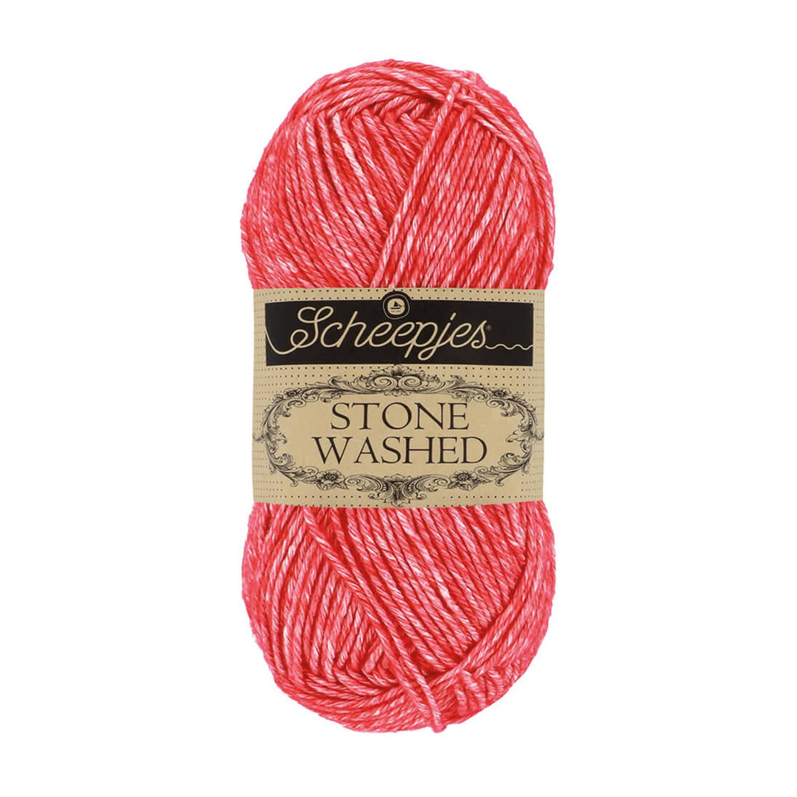 scheepjes stone washed - carnelian (823) - 50gr (130mt) | 1st