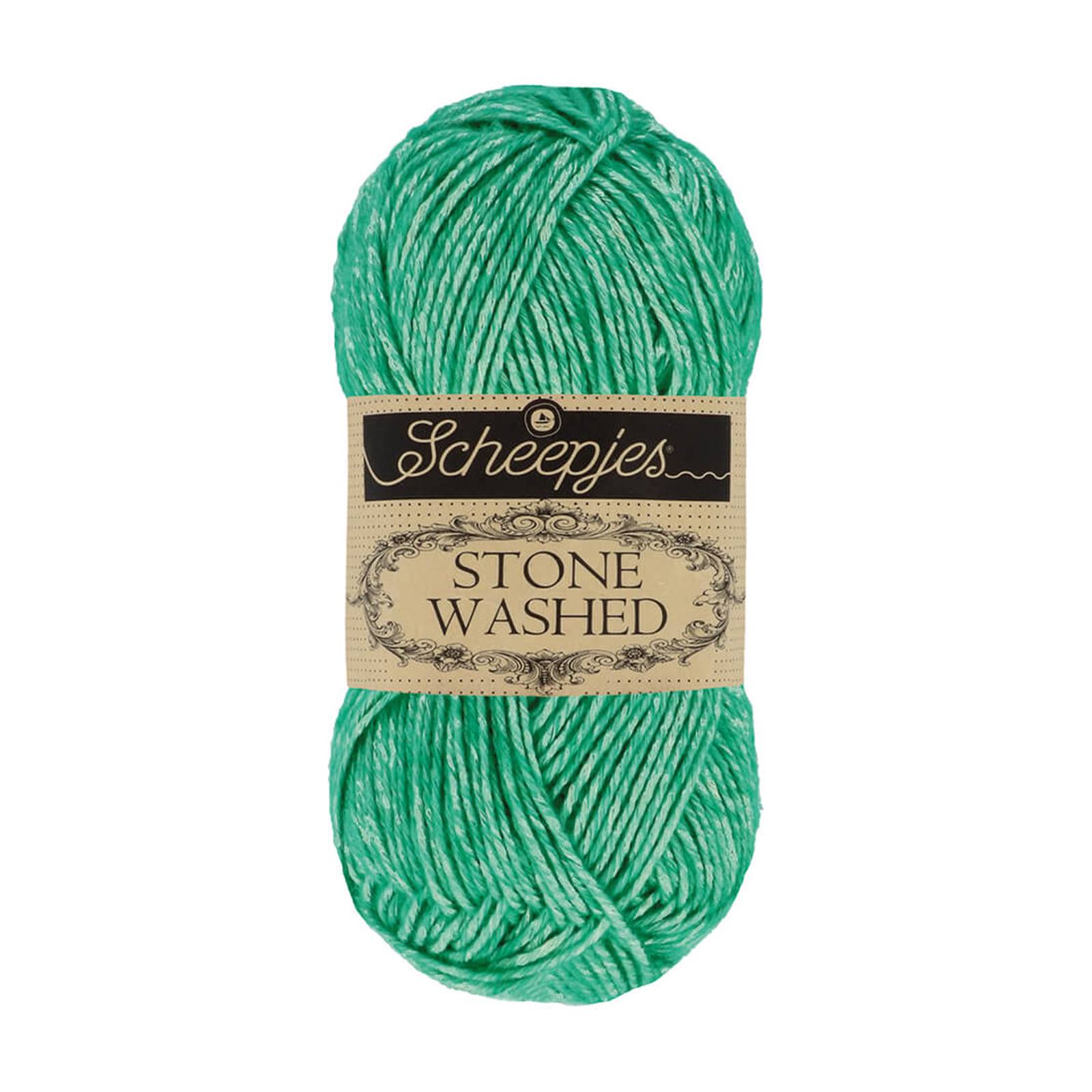 scheepjes stone washed - malachite (825) - 50gr (130mt) | 1st