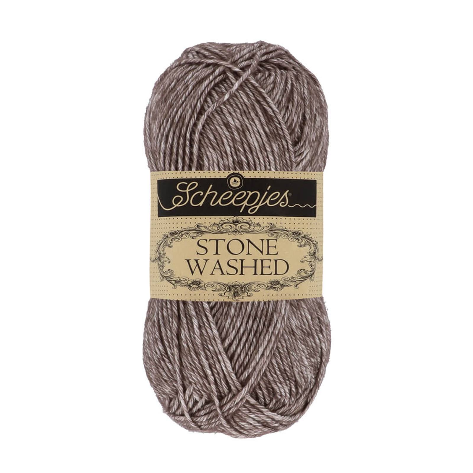 scheepjes stone washed - obsidian (829) - 50gr (130mt) | 1st