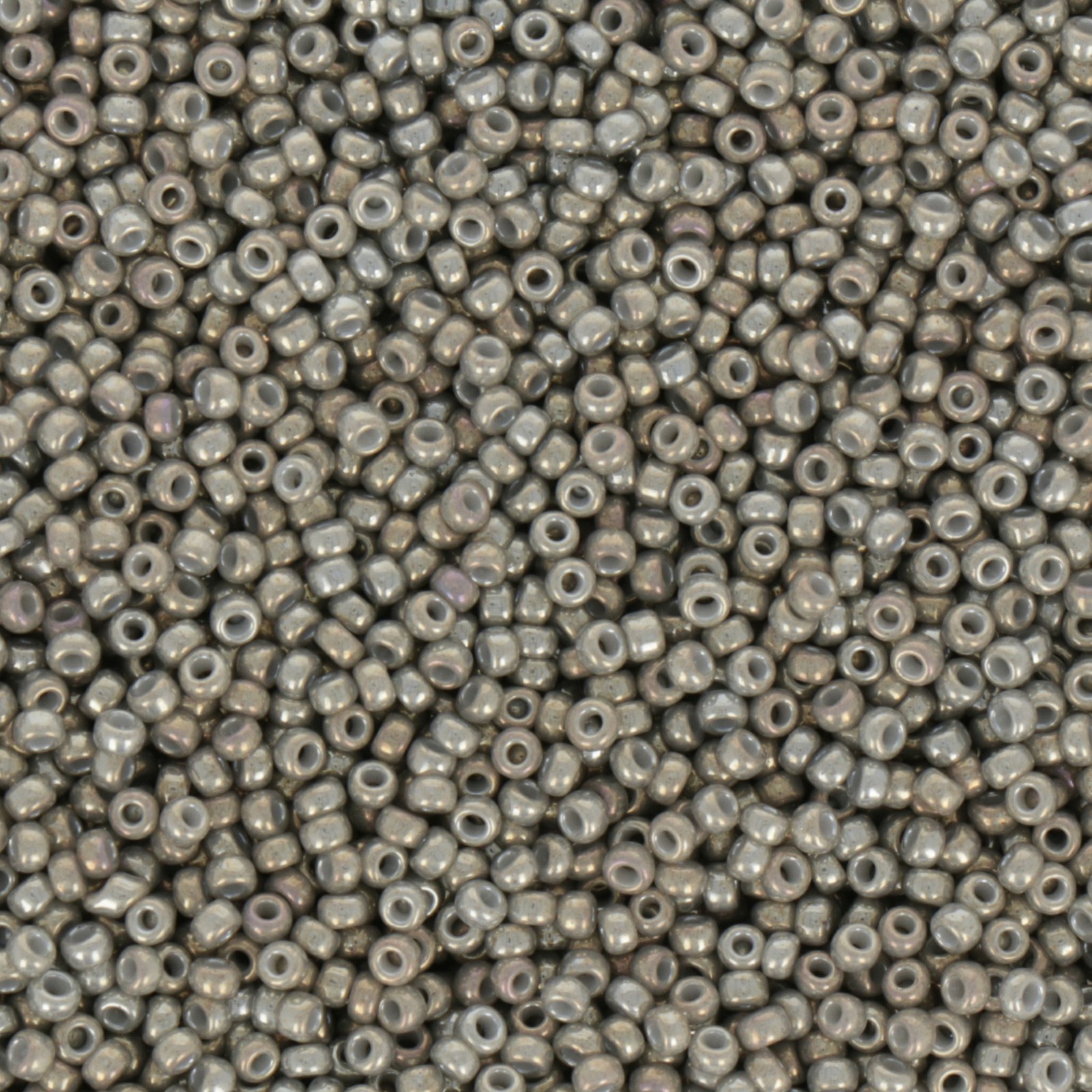 miyuki rocailles 11/0 - opaque smoke grey luster (1865) | 10gr