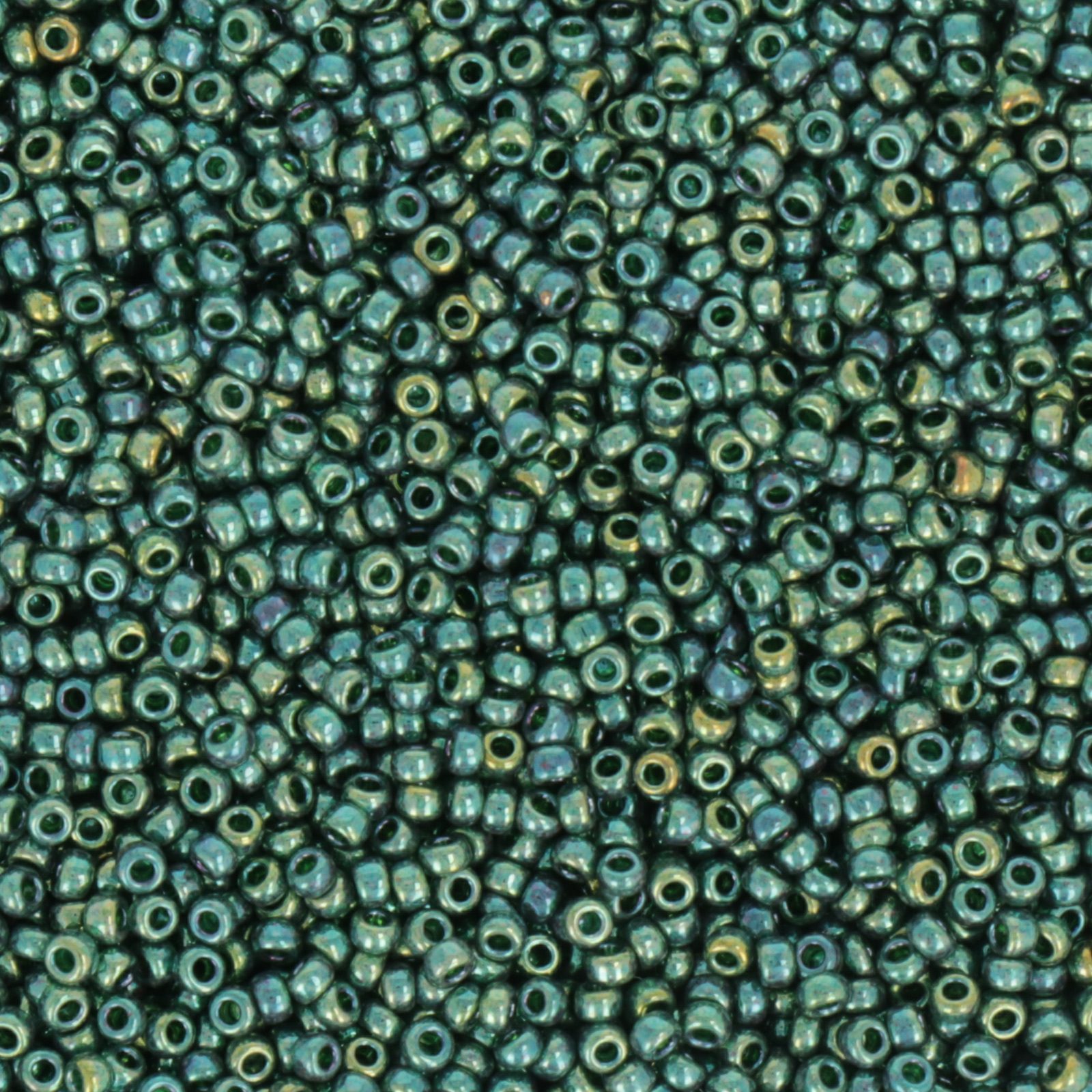 miyuki rocailles 11/0 - gold luster emerald (1890) | 10gr