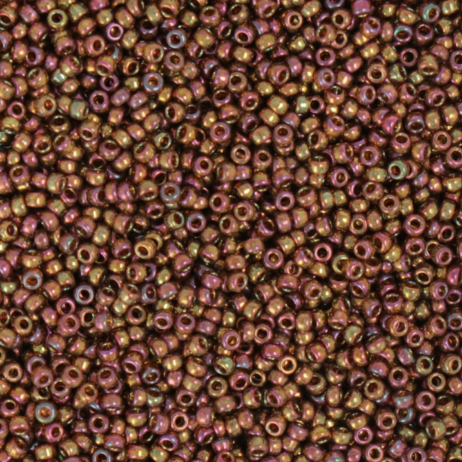 miyuki rocailles 11/0 - gold luster rainbow brown (1891) | 10gr