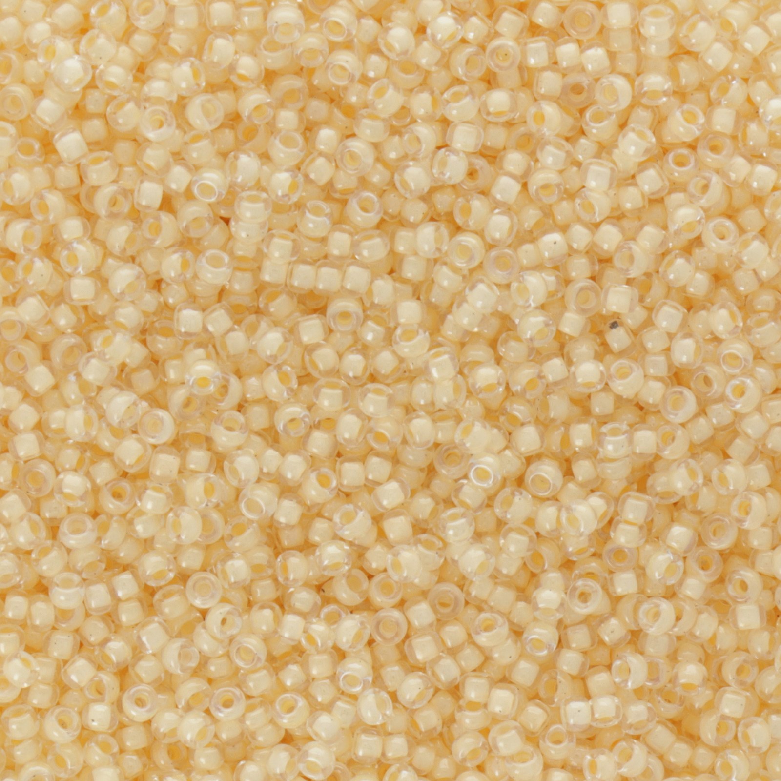 miyuki rocailles 11/0 - fancy-lined ivory (2215) | 10gr