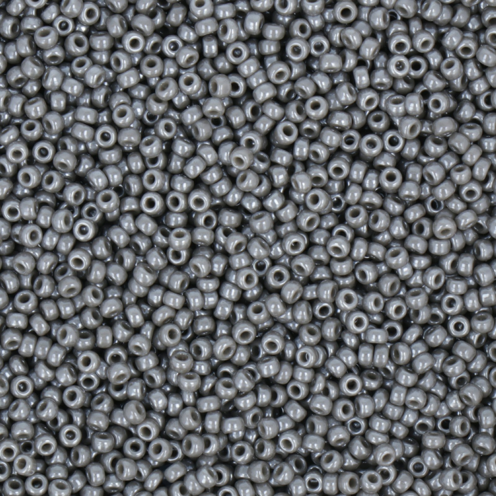 miyuki rocailles 11/0 - opaque smoke luster (2479) | 10gr