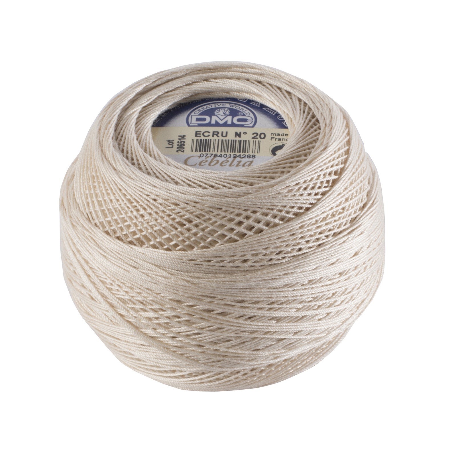 cebelia dmc 10 - ecru - 50gr (260mt) | 1pc
