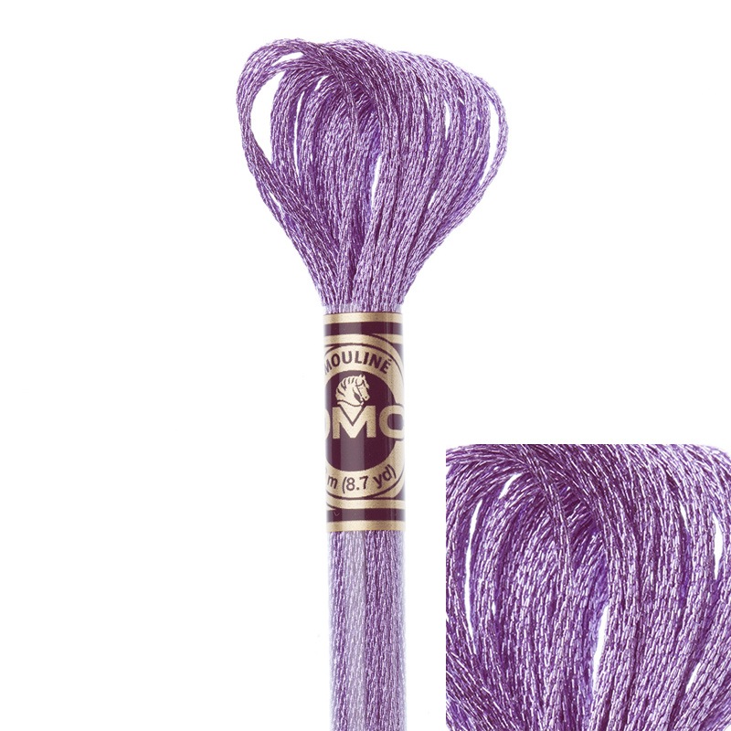 embroidery cotton mouliné light effect dmc - e155 - 8mt | 1pc