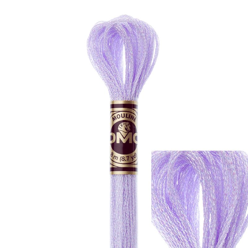 embroidery cotton mouliné light effect dmc - e211 - 8mt | 1pc