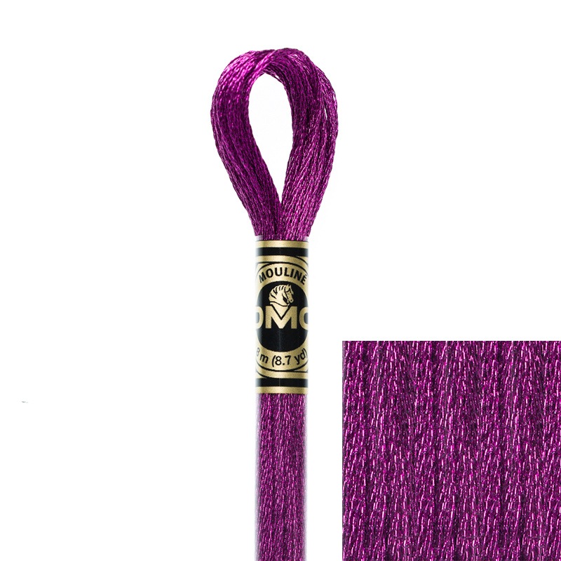 embroidery cotton mouliné light effect dmc - e718 - 8mt | 1pc