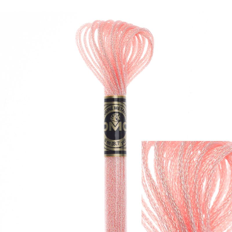 embroidery cotton mouliné light effect dmc - e967 - 8mt | 1pc