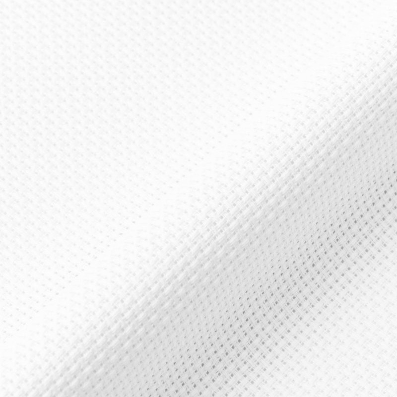 needlework fabrics aida dmc 2,4 pts/cm white cotton by meter | 110x100cm