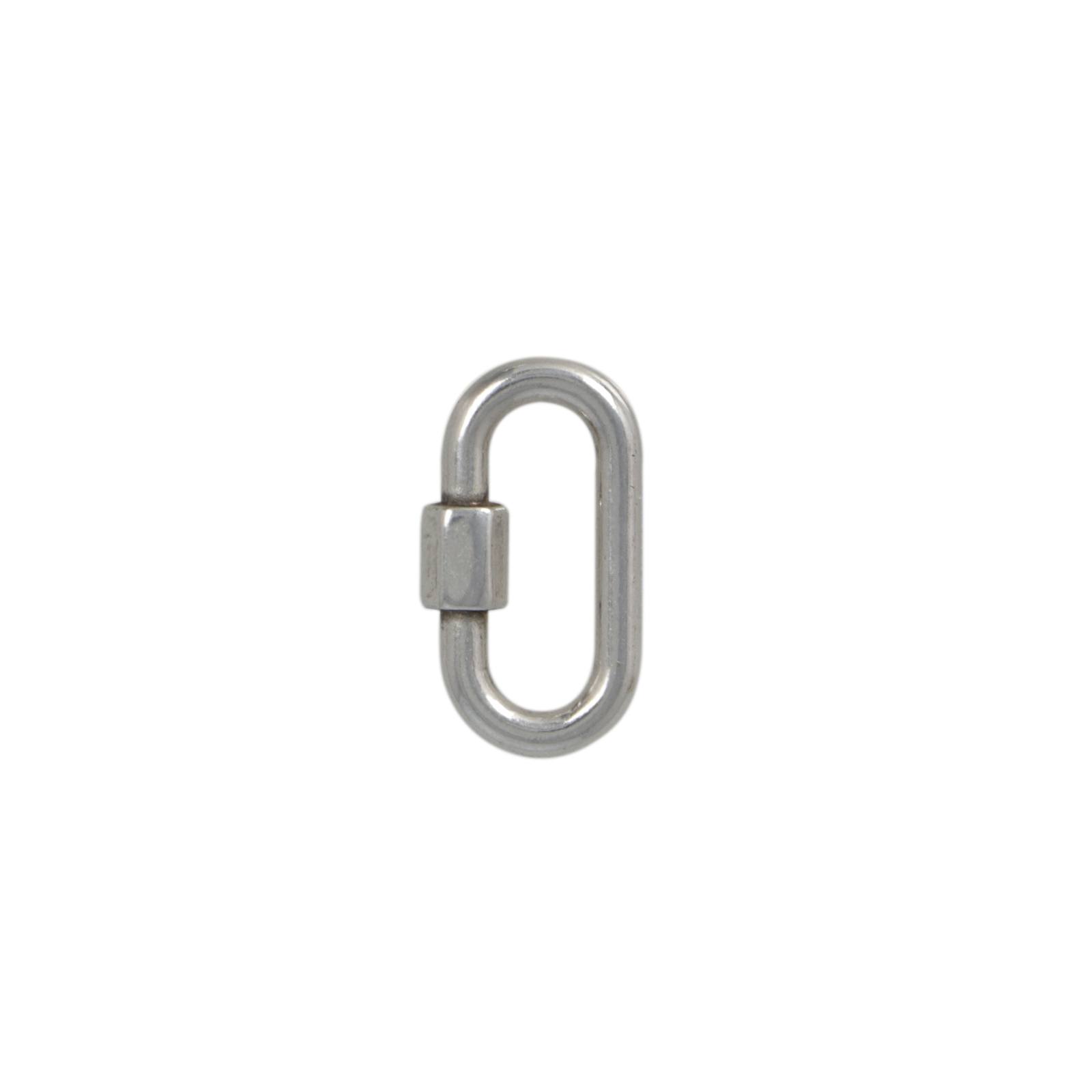antique silver plated oval link 18x10mm | 2pc