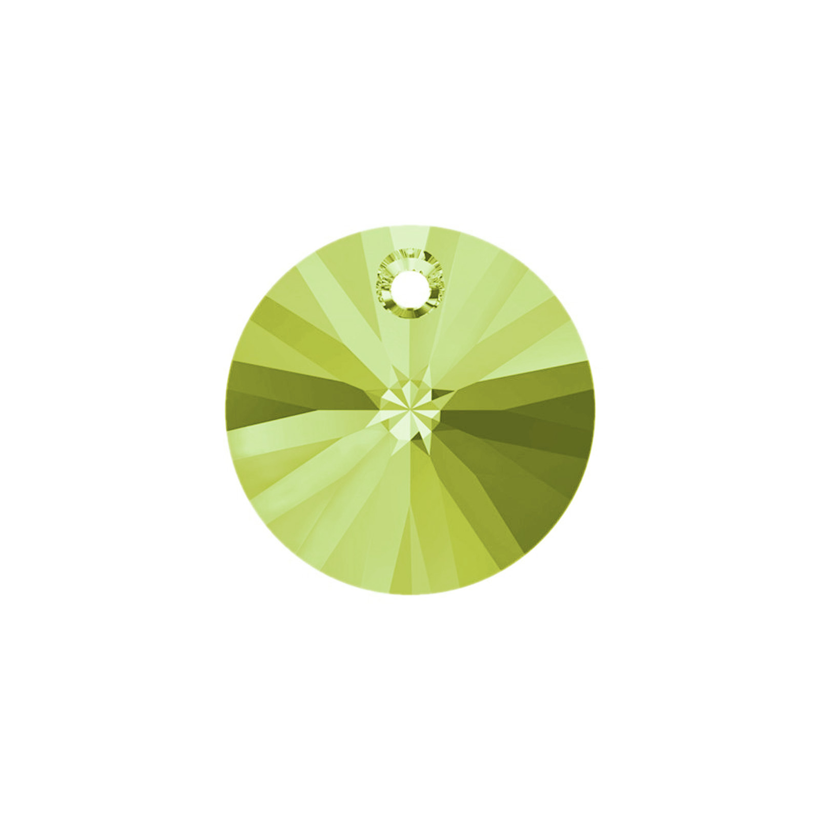 rivoli xilion (6428) citrus green 8mm | 6pc