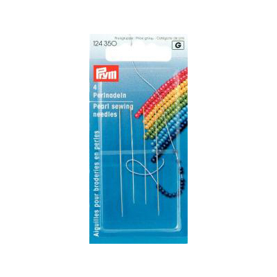 prym beading needles - size 10-12 - 4pcs package | 1pc