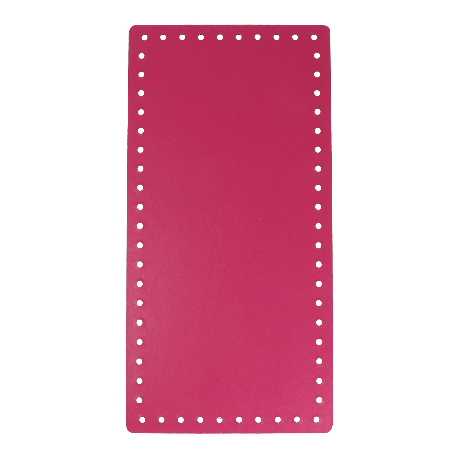 pu-leder taschenboden fuchsia 30x15cm | 1st