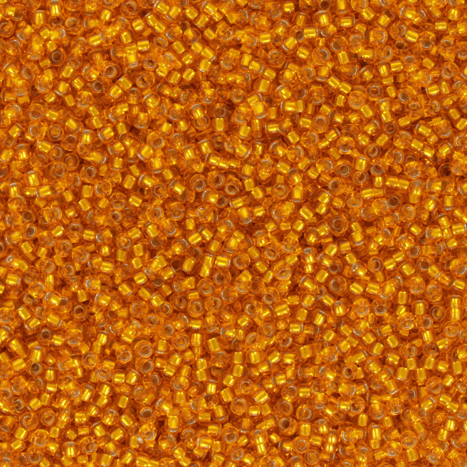 miyuki rocailles 15/0 - silver-lined light orange (7) | 10gr