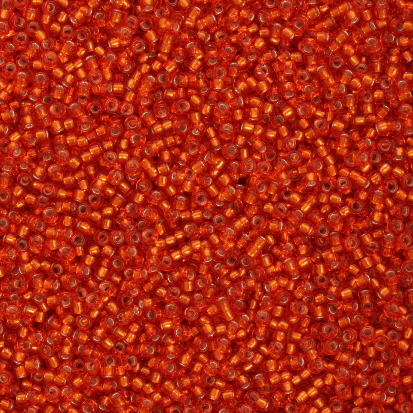 miyuki rocailles 15/0 - silver-lined tangerine (9) | 10gr