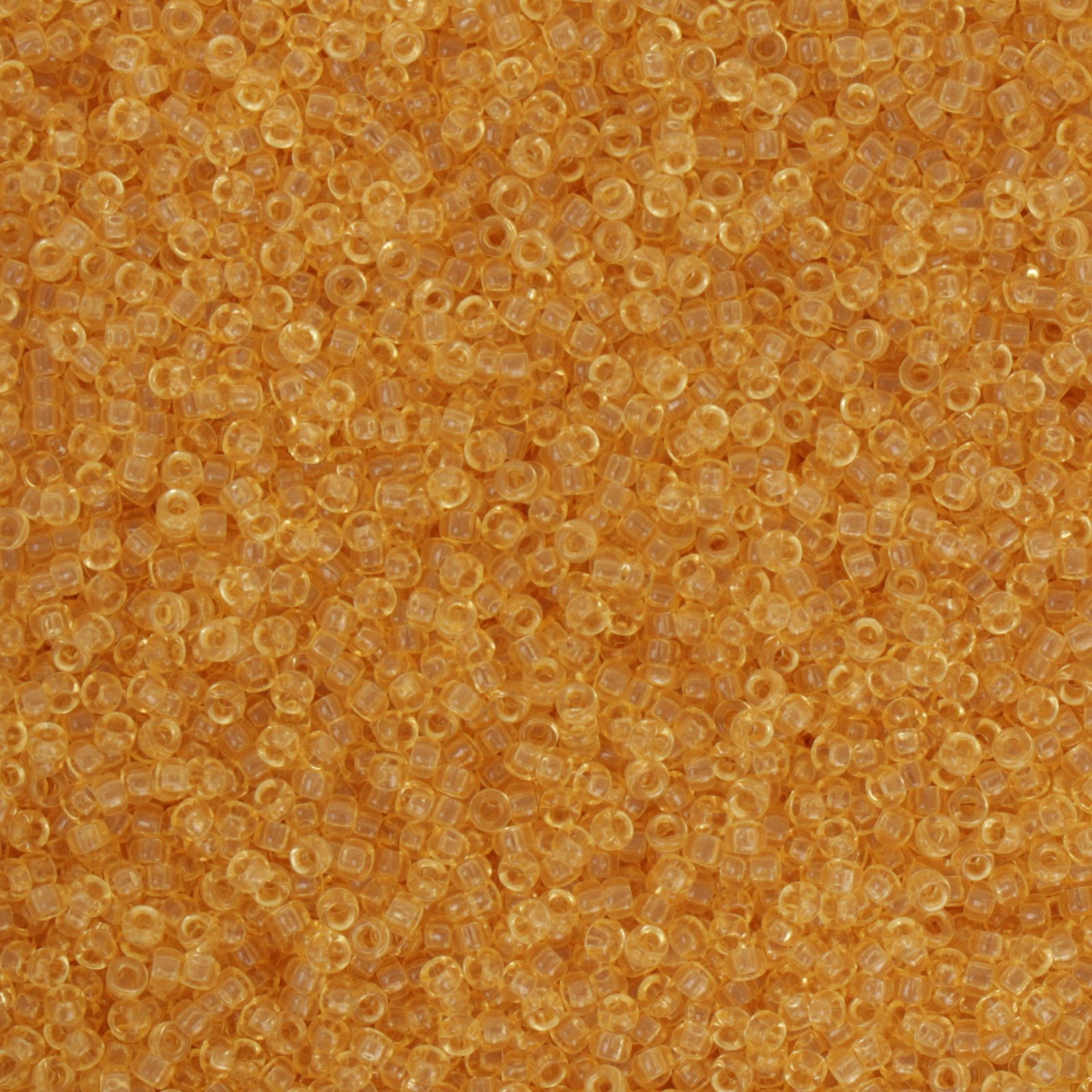 miyuki rocailles 15/0 - transparent light topaz (132) | 10gr