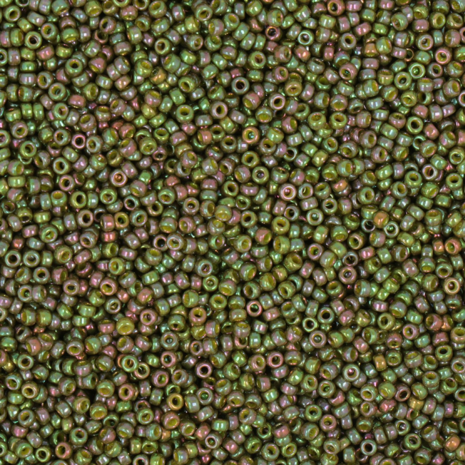 miyuki rocailles 15/0 - opaque golden olive luster (1897) | 10gr